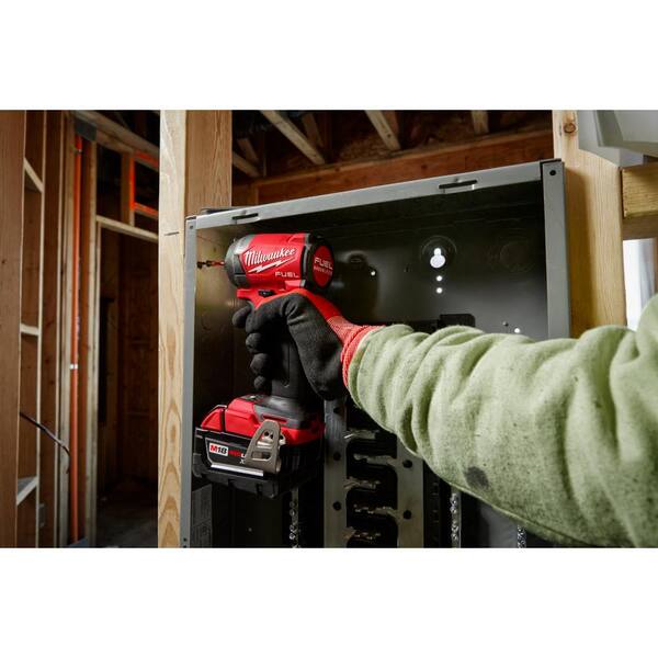 M18 FUEL 18-Volt Lithium Ion Brushless Cordless Combo Kit (2-Tool) with 2 Batteries. Charger and AC/DC LED Flood Light