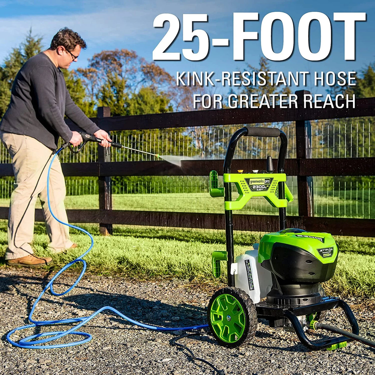 Greenworks 2300 PSI at 2.3 GPM AC Electric 120V Brushless Pressure Washer 5118002VT