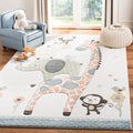 Safavieh Carousel Kids Ivory 4 ft. x 6 ft. Area Rug