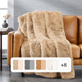 Member's Mark Faux Fur Throw 60'x70'-Taupe