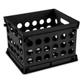Sterilite Crate, Mini, Black