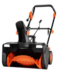 VOLTASK 15 Amp Electric Snow Blower, 23 in Corded Snow Blower with 180 - Degree Directional Chute