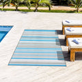 Kalafun Outdoor Patio Rug Waterproof Camping - Outdoor Area Rugs Carpet Waterproof, Outdoor Plastic Straw Rug for Patios Clearance, Outdoor Rugs for Camping