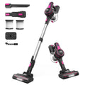 Inse Cordless Vacuum Cleaner, 6-in-1 Rechargeable Stick Vacuum with 2200 mAh Battery, 20Kpa Powerful Lightweight Vacuum Cleaner, Up to 45 Mins
