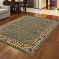 Astoria Grand Safira Sage/Ivory Area Rug Size Rectangle 5'5 inch x 7'7 inch Green