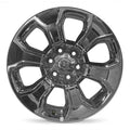 For 2019 - 2025 Dodge Ram 1500 20 in Chrome - Clad Black Alloy - Genuine OEM Take - Off Rim - Road Ready Truck Wheel