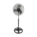 Vie Air 18" Industrial Heavy Duty Pedestal Oscillating Metal Stand Fan