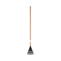 Expert Gardener 8-Inch Wood & Poly Shrub Leaf Rake, Size: 55 inch x 8 inch, Brown
