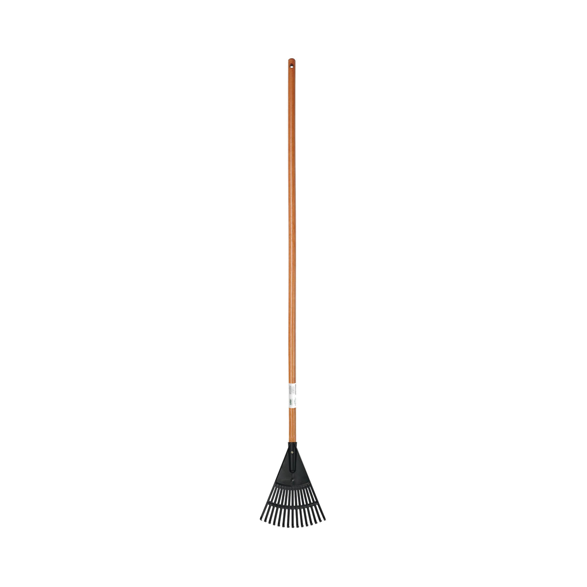 Expert Gardener 8-Inch Wood & Poly Shrub Leaf Rake, Size: 55 inch x 8 inch, Brown