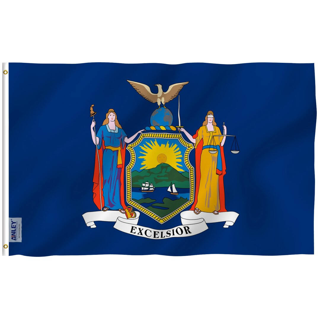 Fly Breeze 3x5 Foot New York State Flag