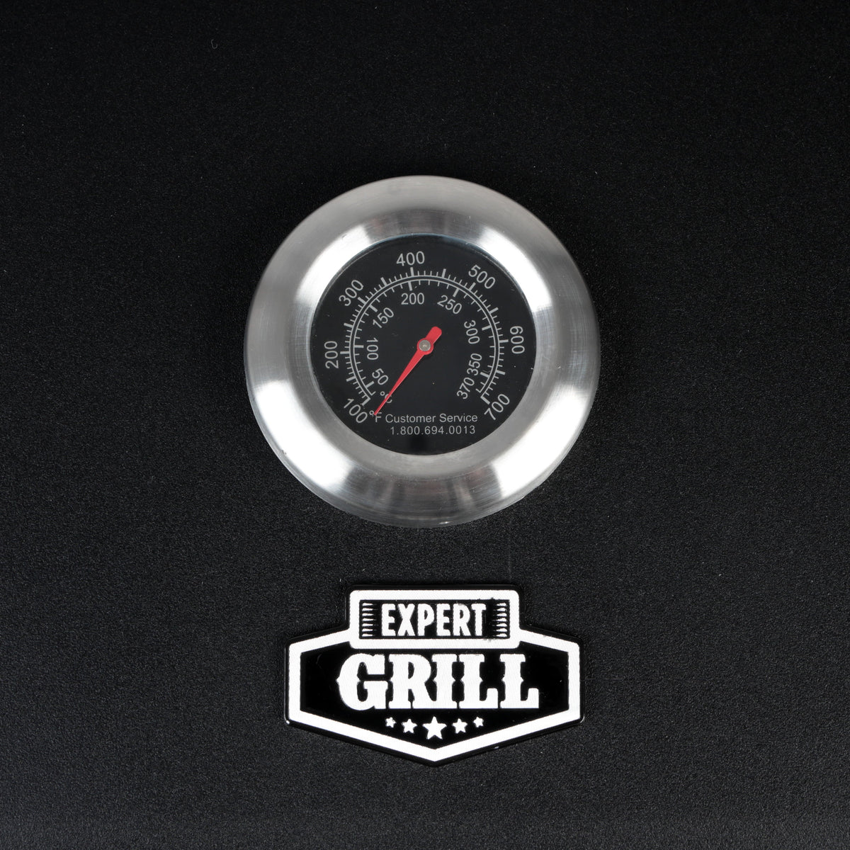 Grill Premium Portable Charcoal Grill. Black and Stainless Steel