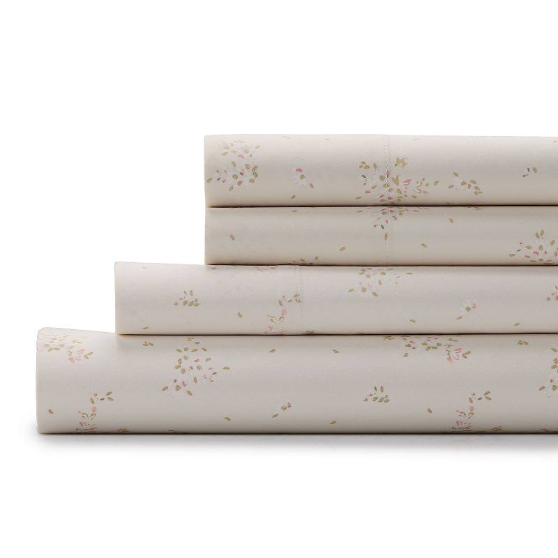 Sonoma Goods for Life The Easy Care 525 Thread Count Sheet Set or Pillowcases, Beige Over