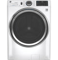 GE 4.8 Cu. ft. White Smart Front Load Washer