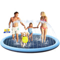 PETOCAT Dog Splash Pad, Non Slip Splash Pad Sprinkler for Kids, Kiddie Baby Shallow Pool, Pet Outdoor Water Play Toy Wading Pool Mat, Easy to Use/