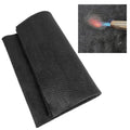 Welding Blanket Fireproof | Heat Resistant Up to 1800F | Flame Retardant Fabric Material Carbon Felt for Welders | Plumbers Cuttable 12 by 26 Inches
