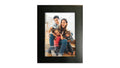 Real Living 4" x 6" Linear Photo Frame - Black - Each