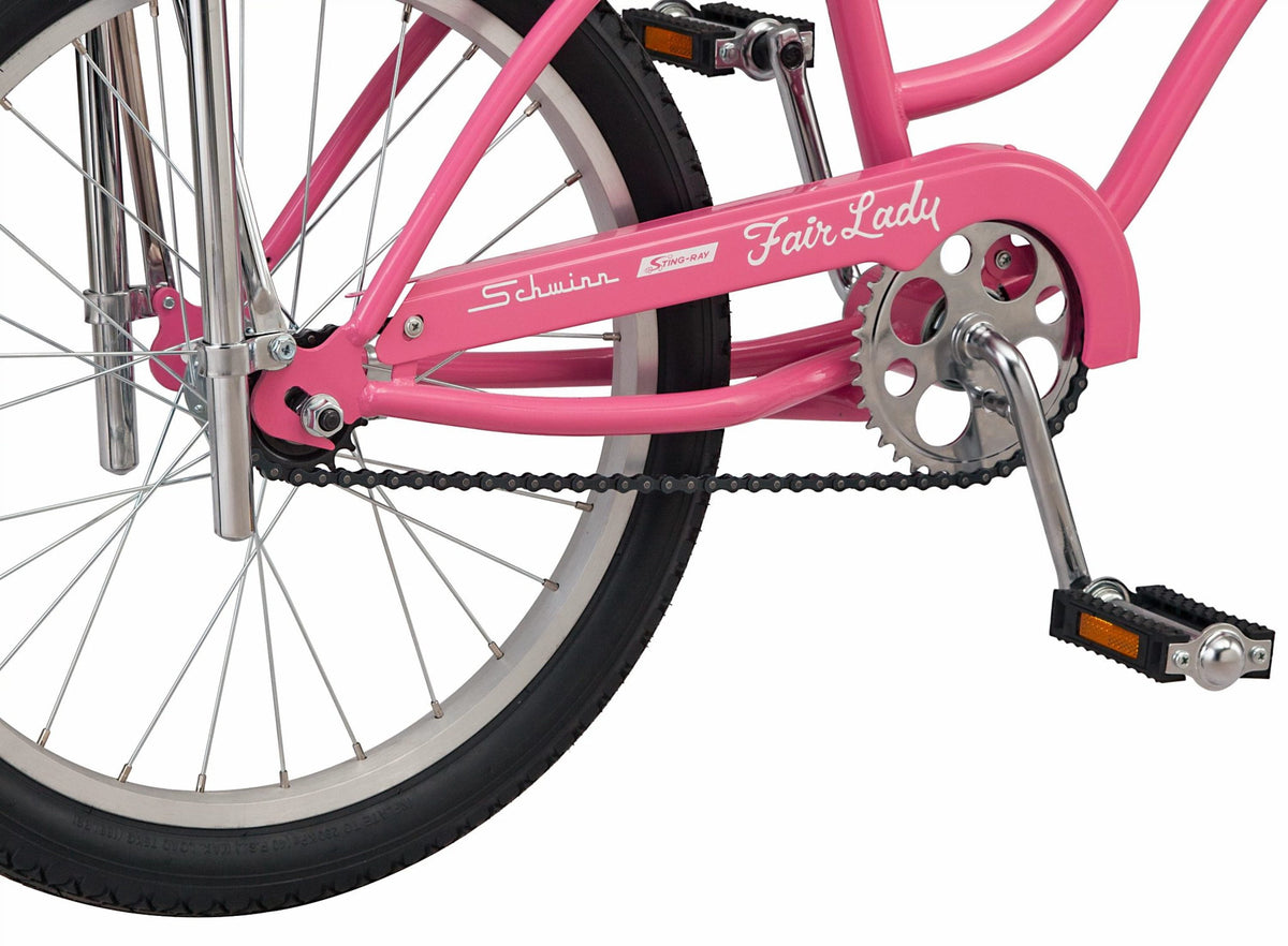 Fair Lady 20 in. Classic Bicycle. Single Speed. Girls. Pink