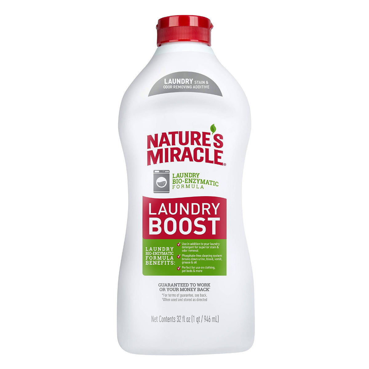 Natures Miracle Laundry Boost Stain and Odor Removing Additive - 32 fl oz