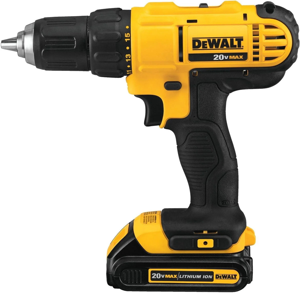 20V Cordless Drill and Impact Driver Combo Kit with 2 Batteries and Charger