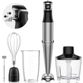 Immersion Hand Blender 5 in 1: 1100W Electric Blender Handheld Stick Mixer with Trigger Control Grip, Emulsion Blenders for Kitchen Soup, Mayo,