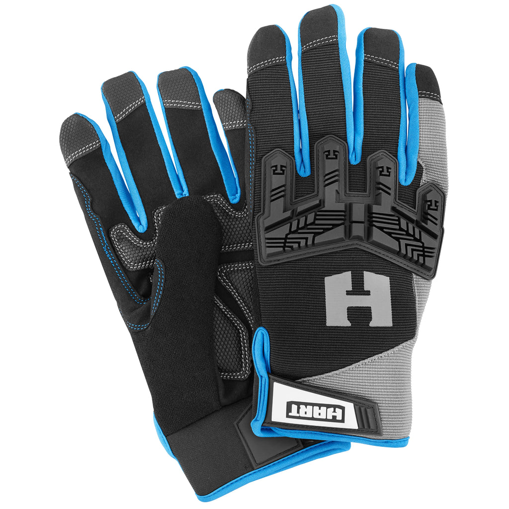 HART 20 - Volt Nailing Kit W/HART 20V 18G Brad Nailer Kit, HART 20V 6 - 1/2" Circular Saw, & HART Impact Work Gloves