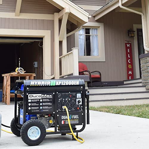 XP12000EH Dual Fuel Generator C 12,000W Gas/Propane, 457cc 4-Stroke Engine, EPA/CARB Compliant