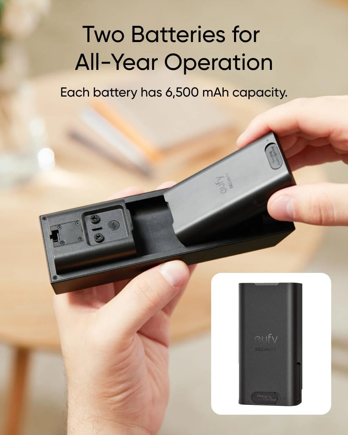 Eufy Security Video Doorbell E340, Dual Cameras with Delivery Guard, 2K Camera