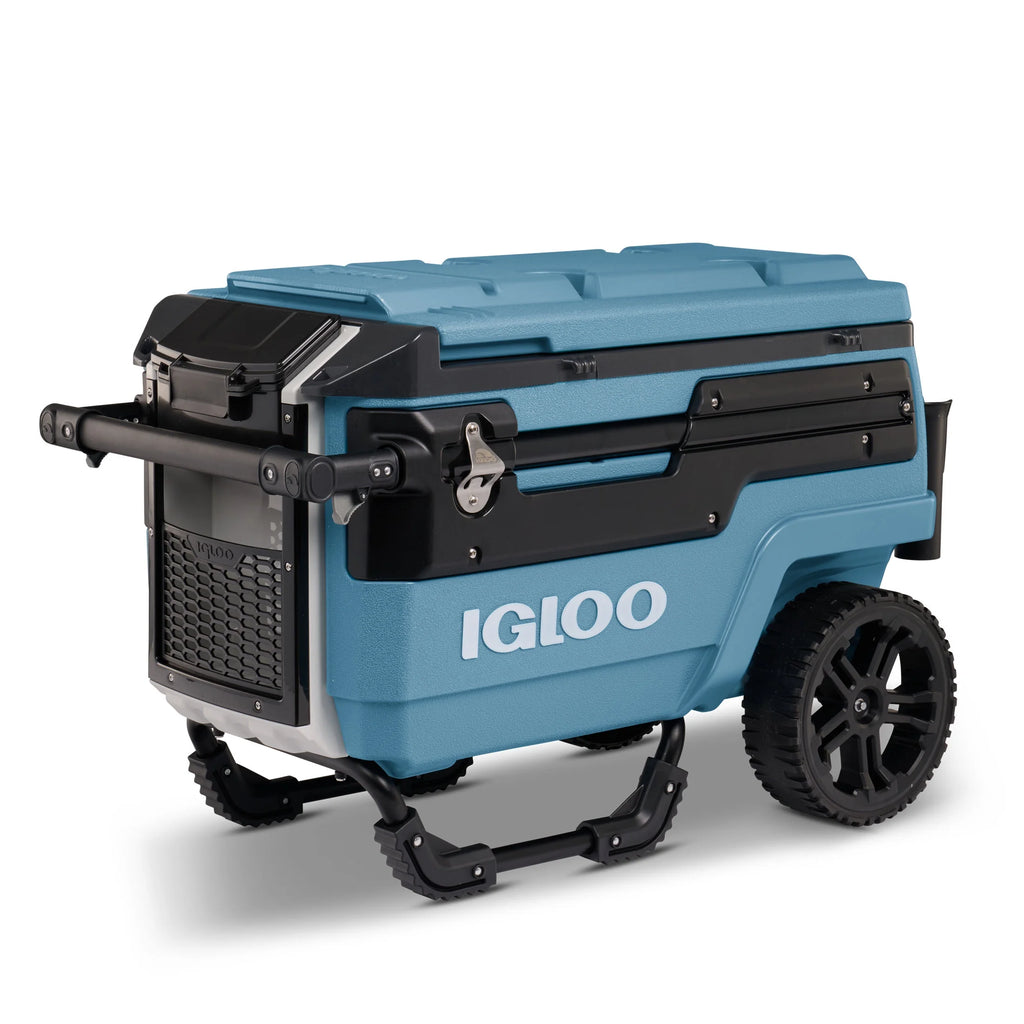 Igloo 70 QT Trailmate Journey Rolling Cooler, Carbonite Gray