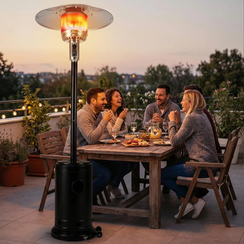 Tangkula 50,000 BTU Patio Propane Heater 86” Tall Portable Gas Heater