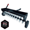 Brinly 40" Spike Aerator with Transport Wheels in Black | SAT2-40BH-G