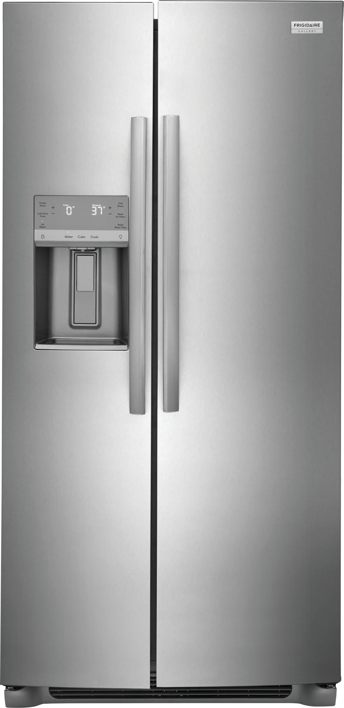 Frigidaire Gallery 22.3 Cu. ft. Stainless Steel Side-By-Side Refrigerator - GRSS2352AF