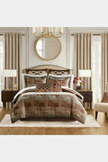Croscill Classics Galleria 4 Piece Comforter Set, Red, Queen