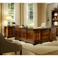 Lewis 66' Desk with Return, Lateral File & 2pc Bookcase