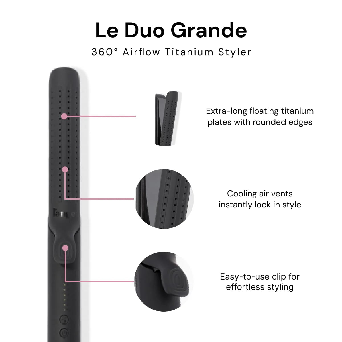L'ANGE HAIR Le Duo Grande 360 Airflow Styler