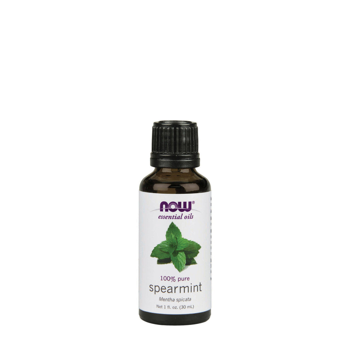 NOW Foods 100% Pure Essential Oils, Spearmint - 1 fl oz bottle