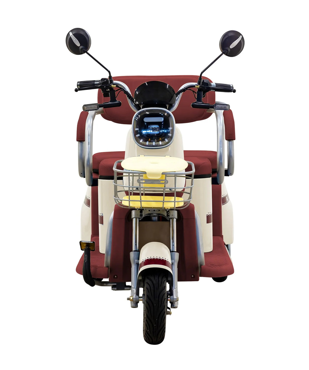 Massimo MGC E - Trike 3 - Wheel Electric Cart - 17 MPH, 2 - Seater Adult Scooter - Blue
