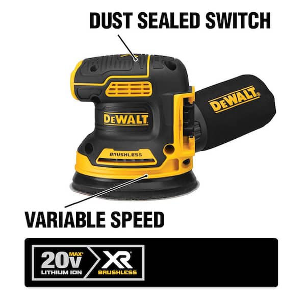 20V MAX Cordless 7 Tool Combo Kit, 20V MAX 4.5 - 5 In. Grinder, and (1) 20V 4.0ah and (1) 20V 2.0ah Batteries