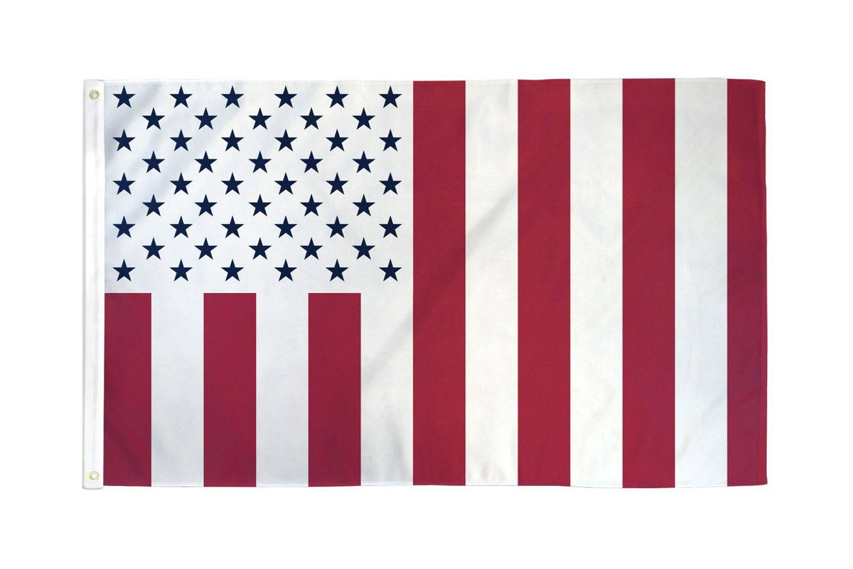 AZ Flag - USA Civil Peace Flag - 3x5 ft - 100D Polyester American Banner with Two Metal Grommets - Fade Resistant - Vivid Colors - 3' x 5' Feet