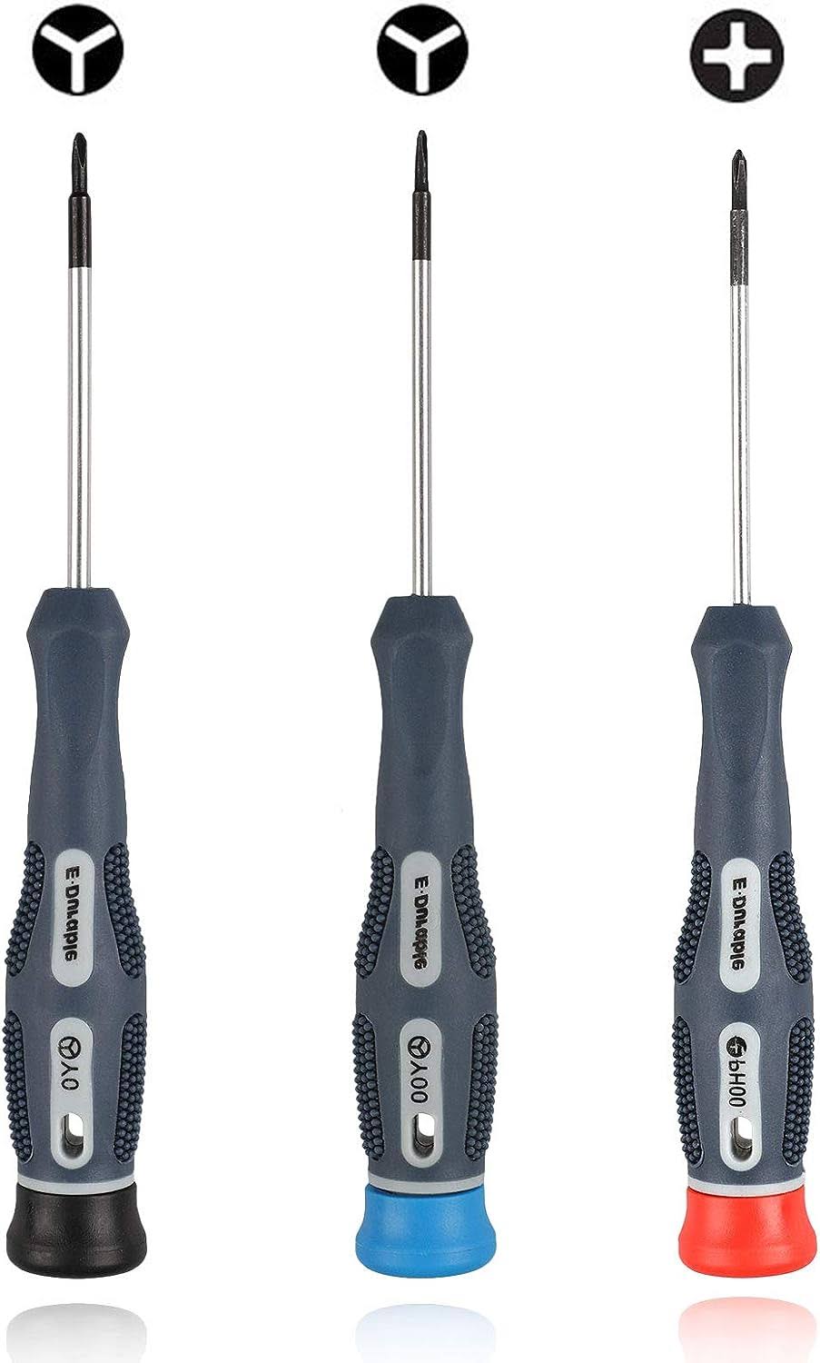 Screwdriver Kit for Nintendo Switch, Linkstyle Tri Wing Cross Wing Precision Screwdriver Repair Tool Set Compatible with Switch Controller