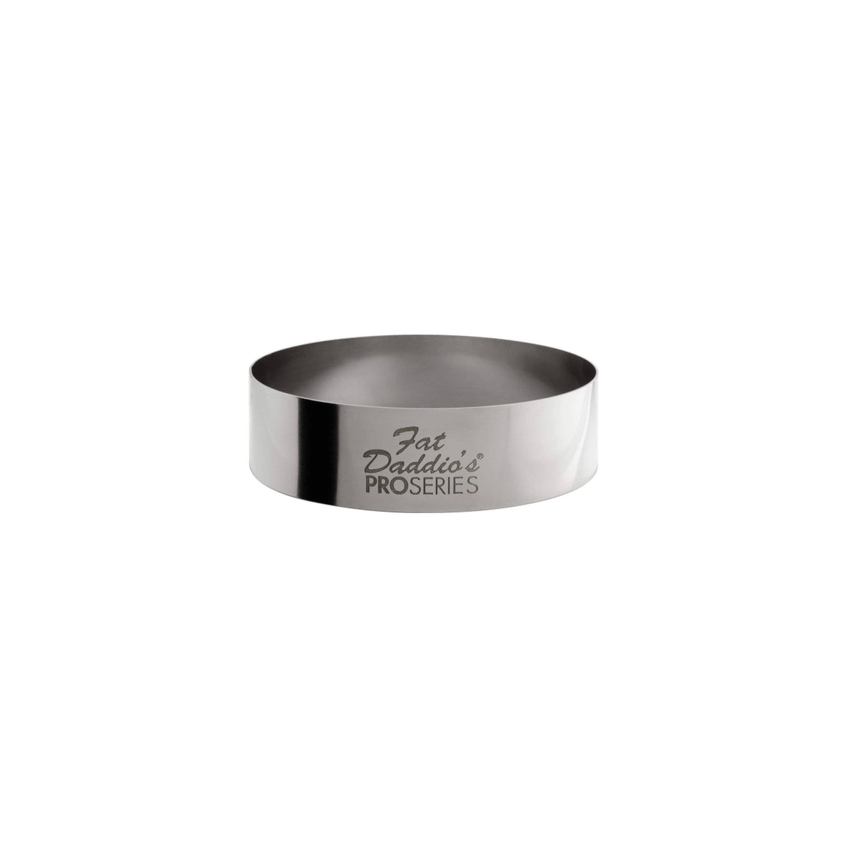 Fat Daddio's Stainless Steel Round Cake & Pastry Ring 2.5 x 0.75 inch