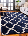 Unique Loom San Antonio Trellis Area Rug - 5' x 8' Navy Blue
