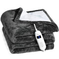 Medical King Heated Blanket, Machine Washable Extremely Soft and Comfortable Electric Blanket Throw Fast Heating with Hand Controller 10 Heating