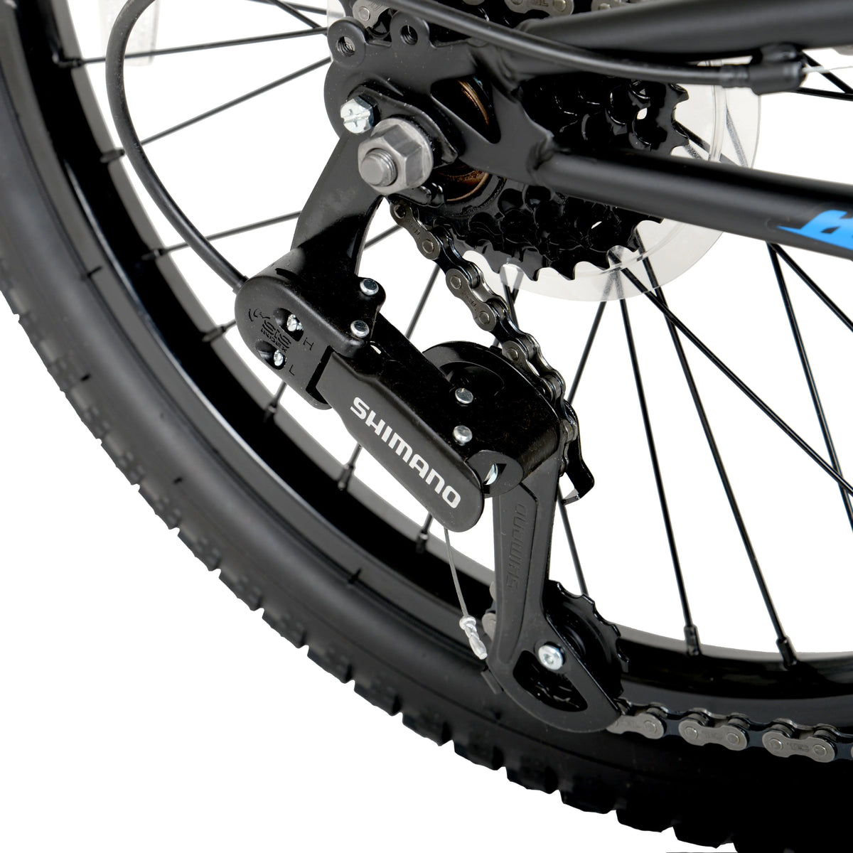 Hyper Bicycles 20" Boys Shocker Mountain Bike, Kids, Black, Recommended Age Group 8 to 13 Years Old