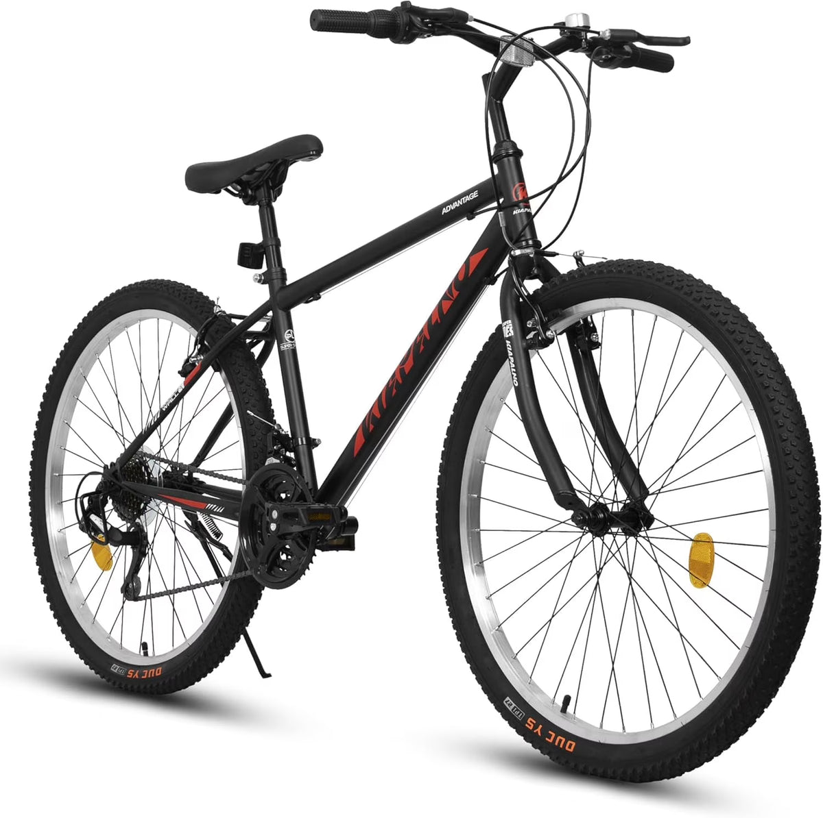 Ecarpat Mountain Bike 26 in for Men Women, 21 Speeds High - Carbon Steel Frame, Classic Adult Teens Sport Bicycle, V Brakes Bicycle for Snow City Commuters and Short Trip
