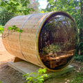 SAUNAONES Barrel Sauna Serenity Nature Air 4 for SizemoreTim