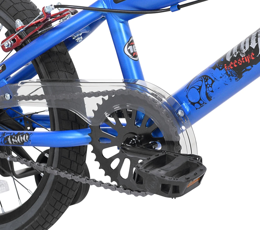 18" Kent Bicycle Abyss Boy'S Freestyle BMX Child Bicycle, Blue