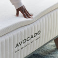 Avocado Eco Organic Topper - Queen - 2 inch - Medium - Natural Topper - Organic Topper - Latex Topper