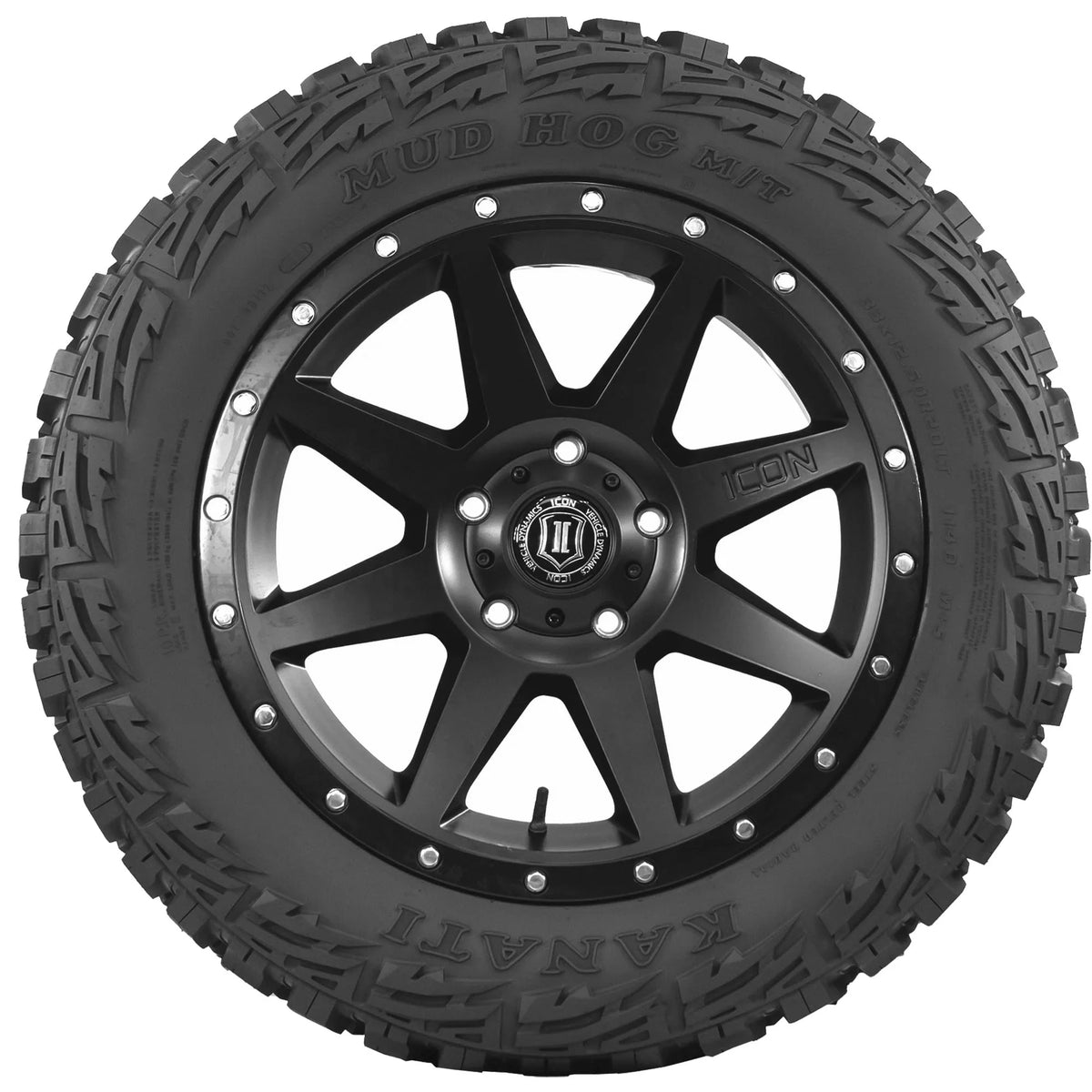Kanati Mud Hog M/T Mud-Terrain LT265/75R16 123/120Q E Light Truck Tire
