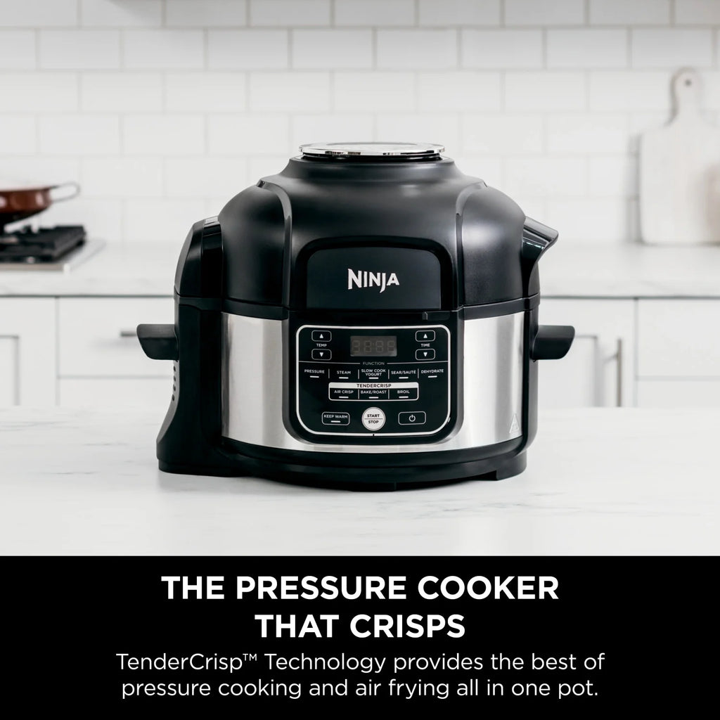 Ninja Foodi 10 - in - 1 5 Qt Pressure Cooker, Steamer, Bake, Broil, Dehydrate, Air Fryer, Non - Stick, FD101 Stainless Steel