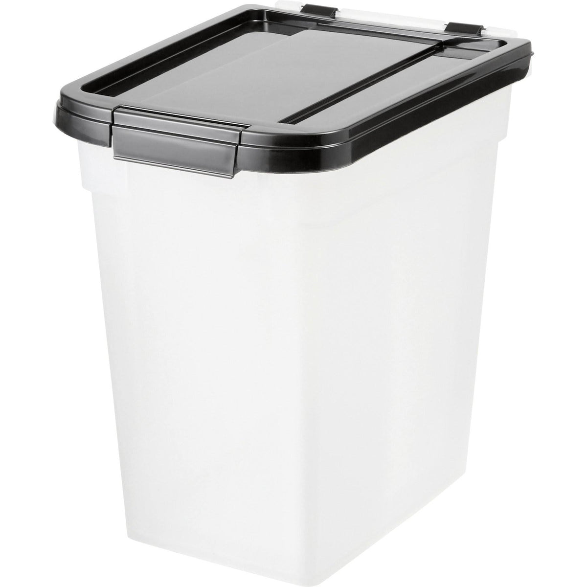 Frisco Airtight Food Storage Container, Clear/Black, 12.75-qt